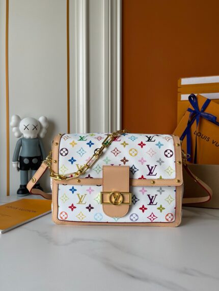 LV Dauphine Soft GM handbag（M13255-M）Size: 28x20x11cm