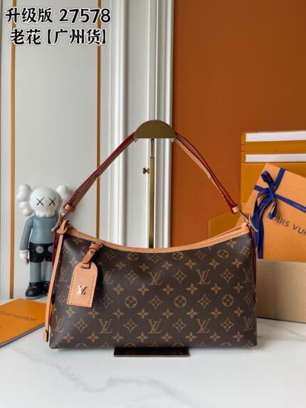 LV x TM Carryall East West handbag（M27578-M）Size: 33.5x20x10cm